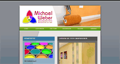 Desktop Screenshot of malerwerkstaette-weber.de